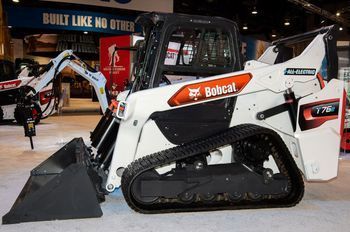 Bobcat представив електричний гусеничний навантажувач