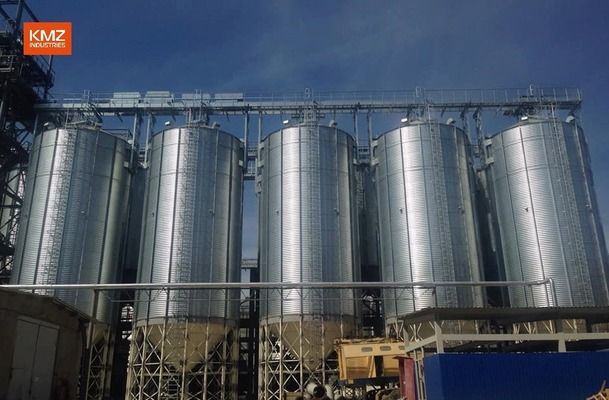 KMZ Industries оновило систему повітрярозподілу для уникнення залипання зерна у силосах