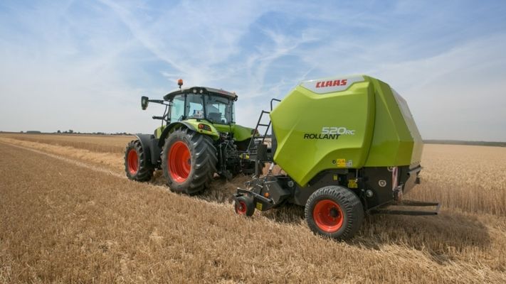 Презентовано прес-підбирач Rollant 520 від Claas для невеликих ФГ