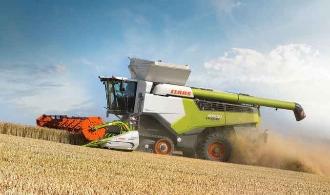 Відзначено дизайн та ергономіку комбайна Claas Lexion 8000