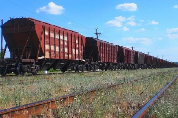 В Украине вырос объем ж/д перевозок зерна