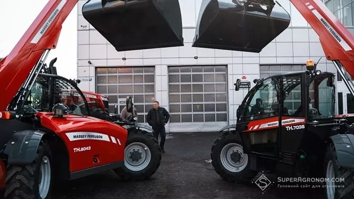 На ринку сільгосптехніки з’явився новий телескопічний навантажувач Massey Ferguson TH.8043