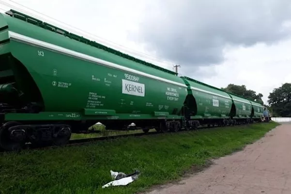 Kernel продолжает активно реализовывать собственные вагоны-зерновозы