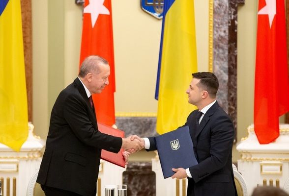 Президенты Украины и Турции подписали Соглашение о свободной торговле
