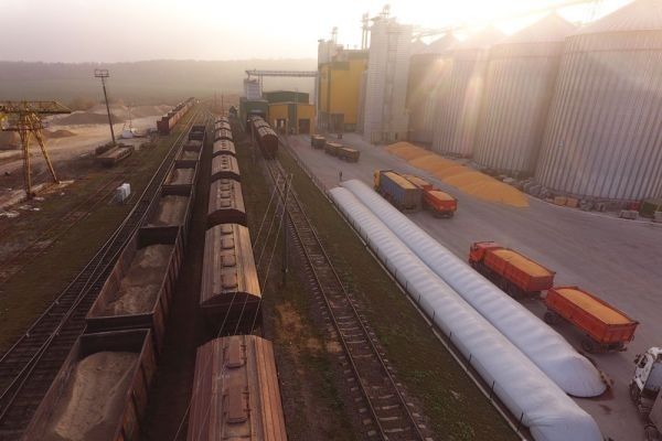 На заході України накопичилося понад 5 тисяч вагонів з зерном
