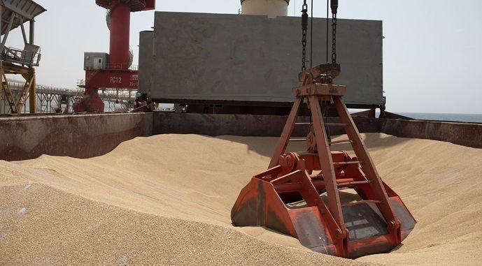 Экспорт украинской продукции «зерновым коридором» снизился на 32%