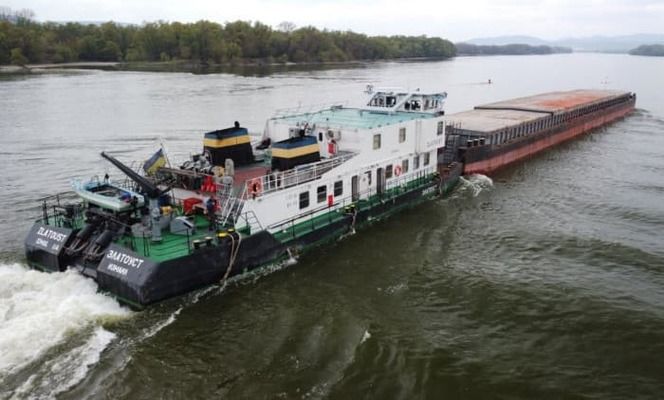 Украина полностью обновит речной флот Дунайского пароходства