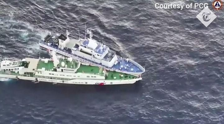 Кораблі Китаю та Філіппін знову зіткнулися: є поранені