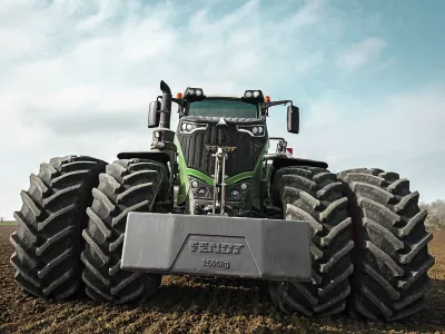 Трактор Fendt 1050 Vario успешно работает в Харьковской области