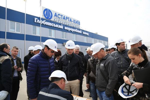 Глобинский завод "Астарты" в январе-сентябре переработал 155 тыс. тонн сои