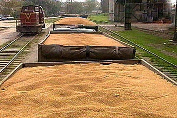 Південно-Західна залізниця за чотири місяці перевезла 3,3 млн тонн зерна