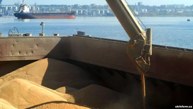 Одеський порт за 2017 рік зменшив перевантаження зерна на 7%