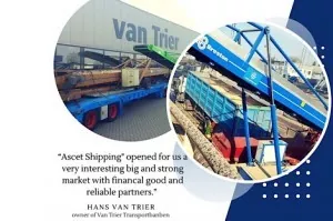 На терминалах Аскет Шиппинг установят транспортное оборудование европейского производства