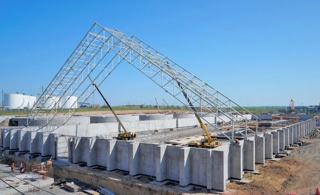 У Маріупольському порту будується новий зерновий термінал